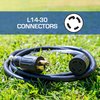 Duromax 240v 30A 10GA 50Ft Generator Cord with Cord Hanger XP3050GC